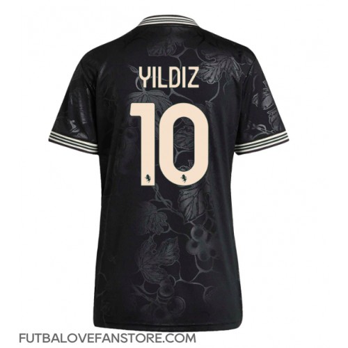 Juventus Kenan Yildiz #10 Tretí Ženy futbalový dres 2025-26 Krátky Rukáv Juventus Kenan Yildiz #10 Tretí Ženy futbalový dres 2025-26 Krátky Rukáv